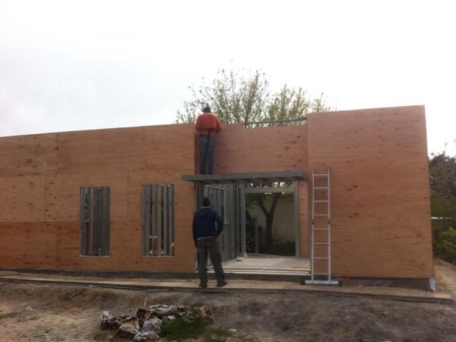 Vivienda Lomas de Solymar (Llave en mano) - La vivienda ya casi en su etapa final de construcción.