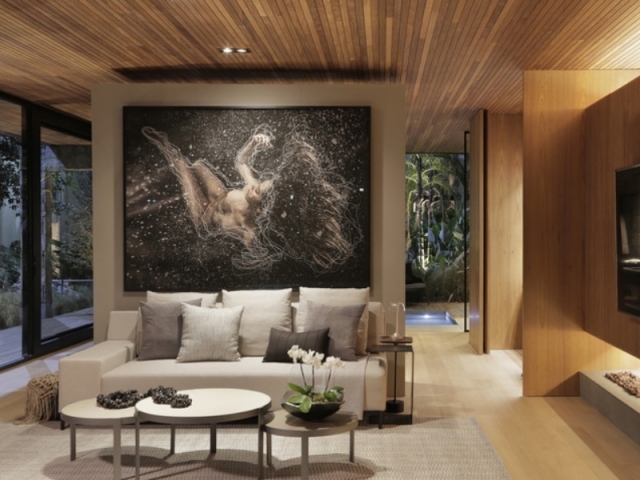 Casa Lite SP / Duda Porto Arquitectura - Un cómodo sofá en el living de exquisita decoración.